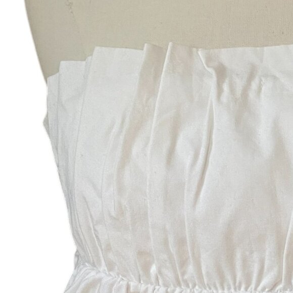 Cloud Ten Ruffle Strapless Top Crop Festival Boho Coastal Fairycore Coachella-S - Picture 6 of 10